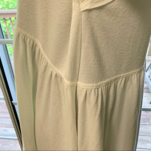 NWOT Free People Creme Empire Waist Top - Picture 6 of 7